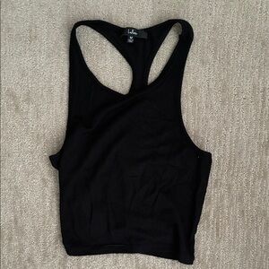 Lulu's Classic Black Tank Top